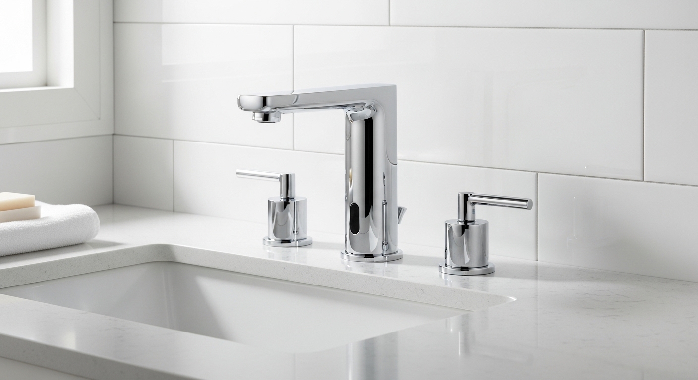 widespread touchless faucet
