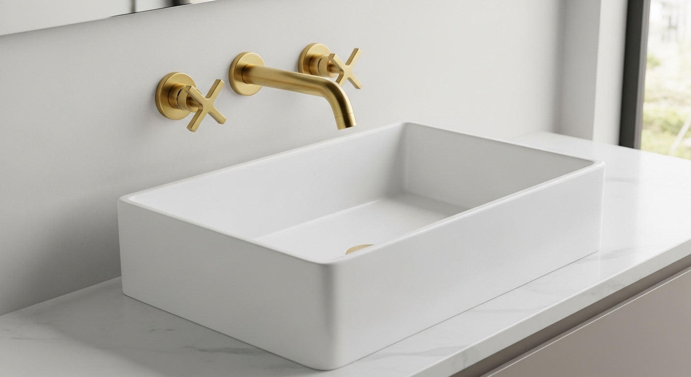 widespread faucet wall mount