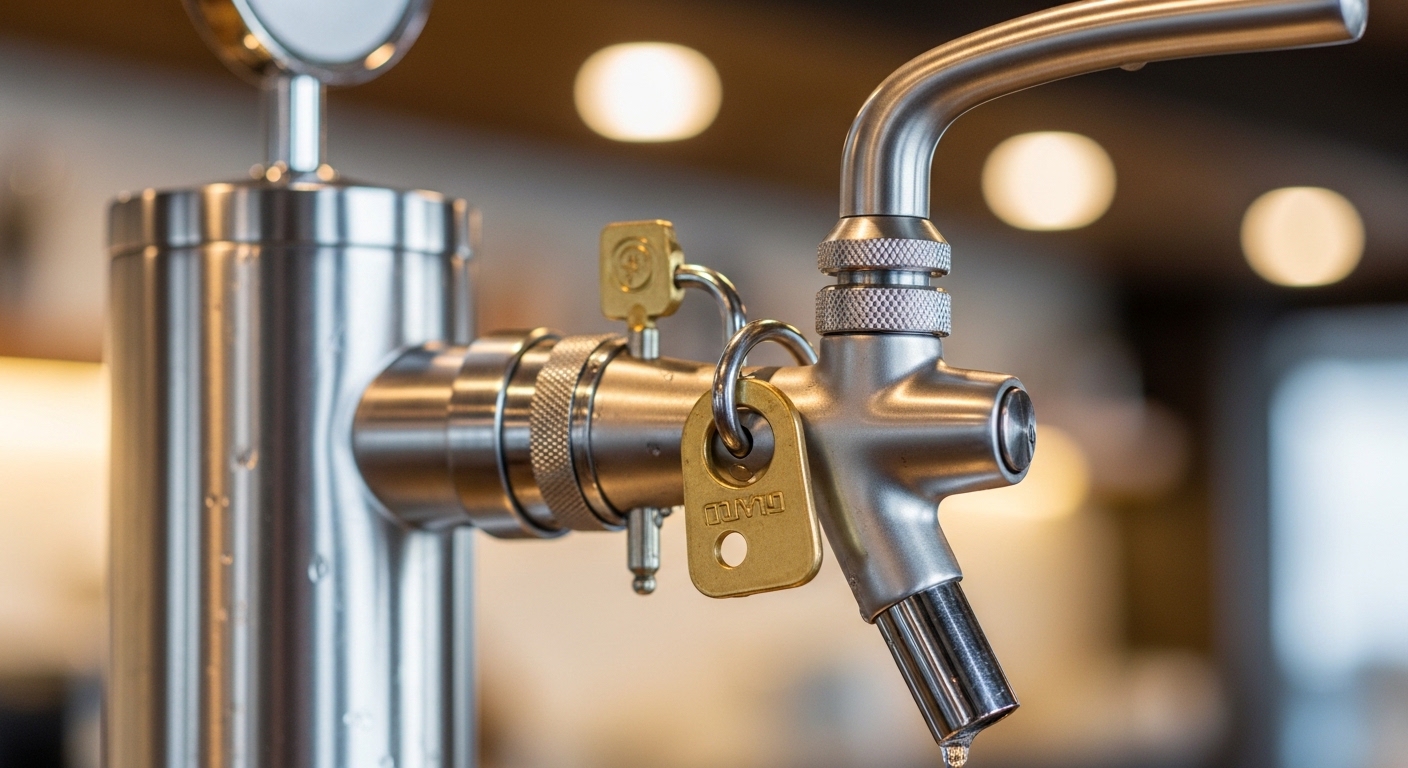 bar tap locks