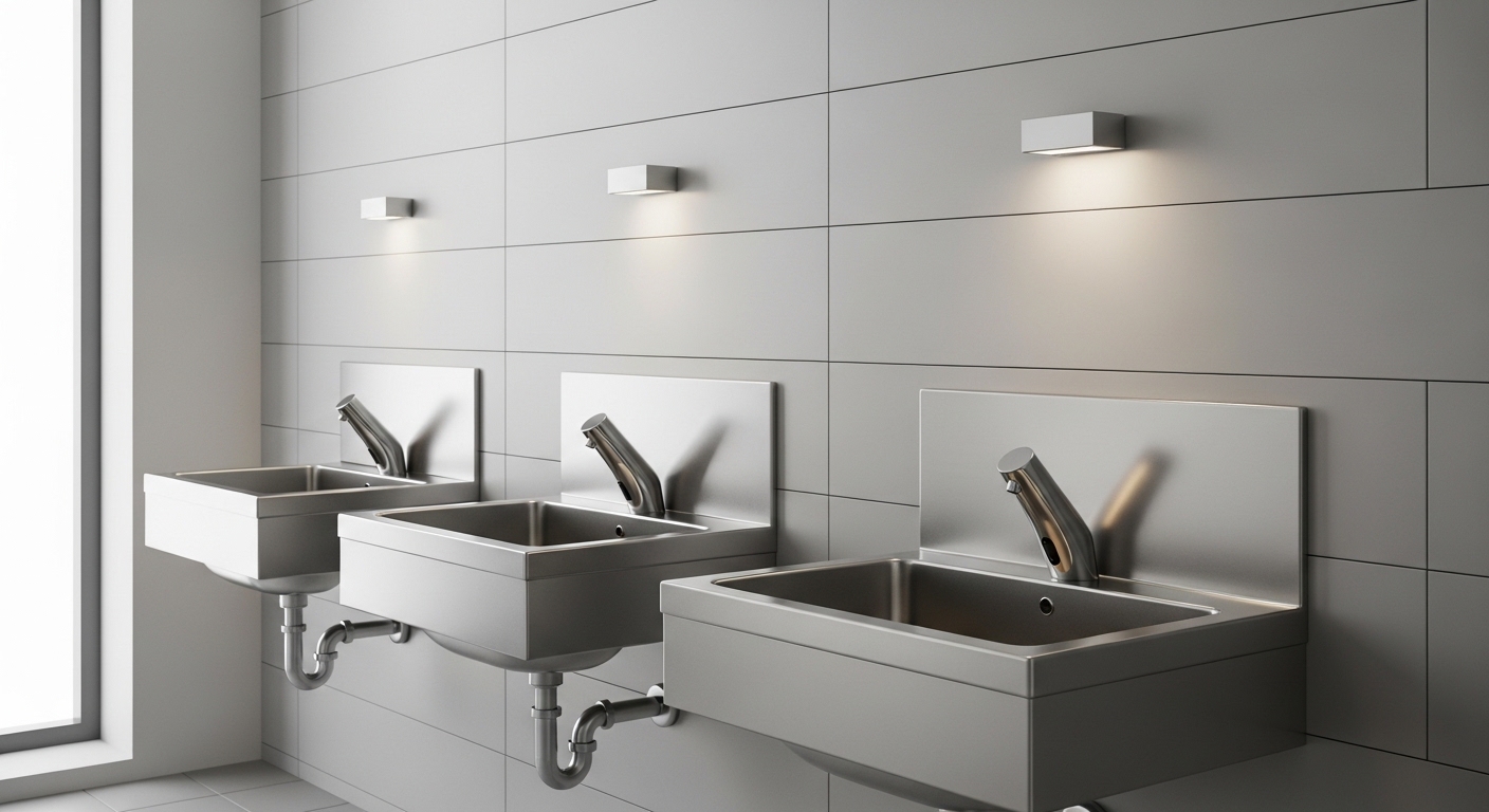 commercial sink faucet bathroom