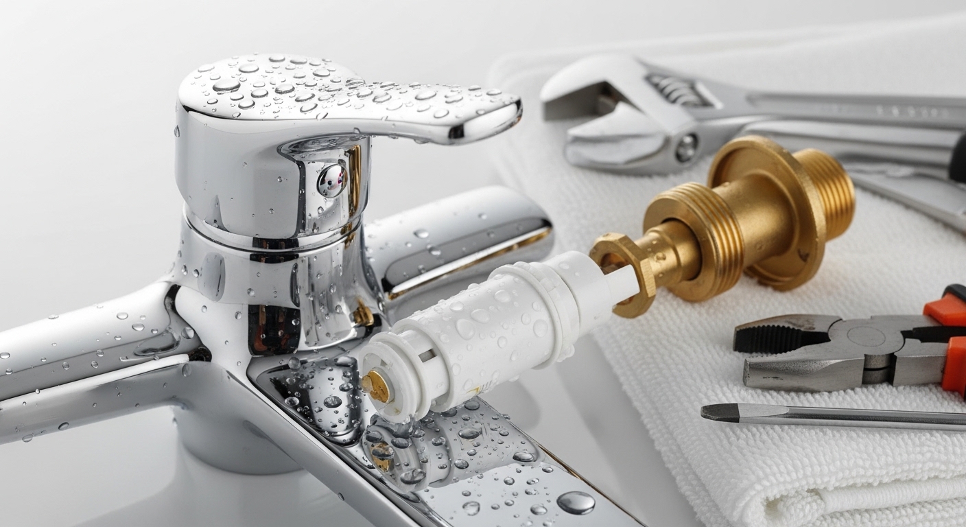 faucet cartridge replacement bathtub