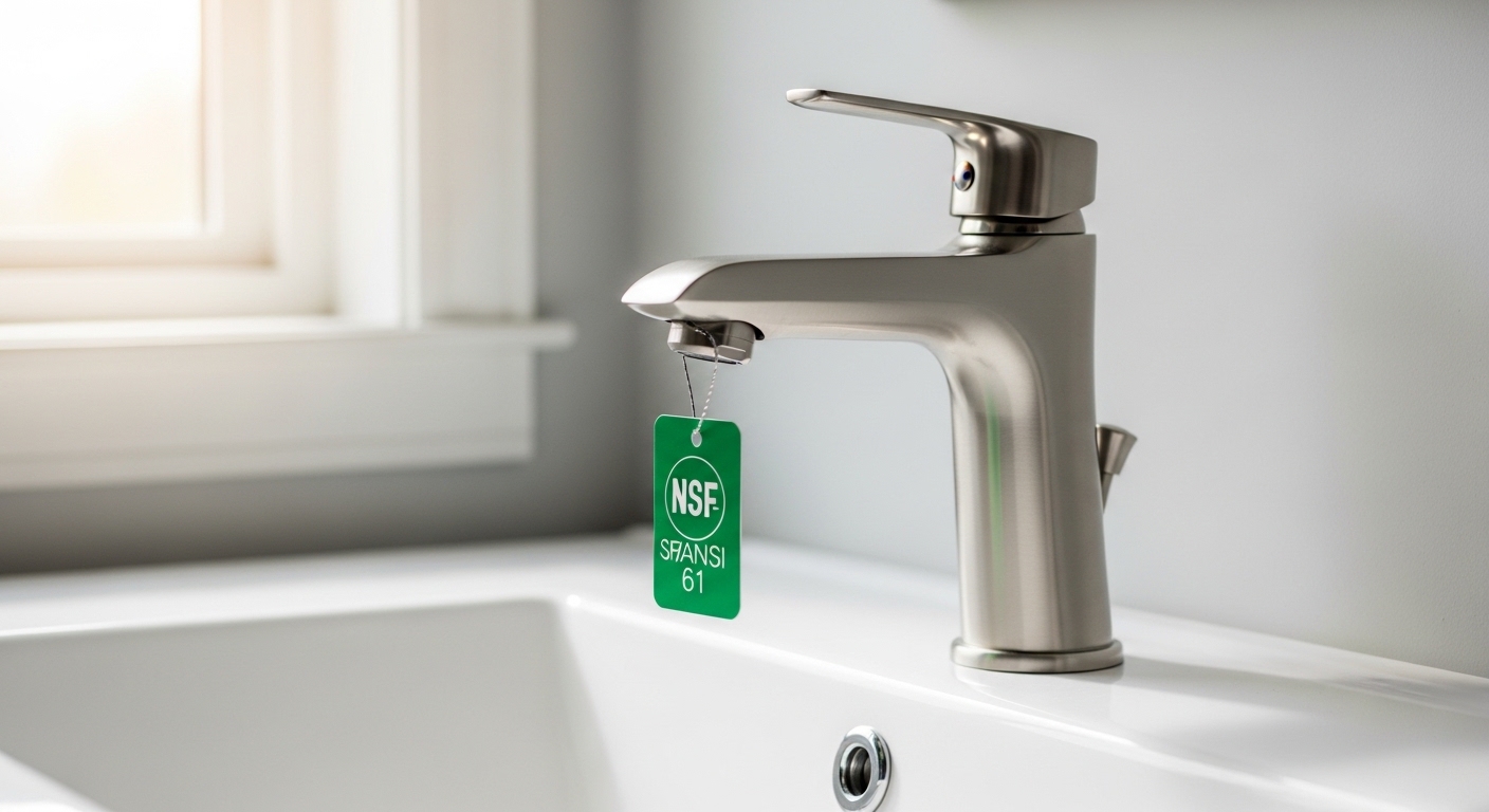 lead free bathroom sink faucet